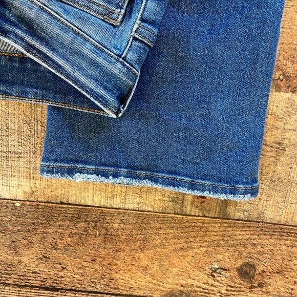 Vervet Blue Jeans Walking On Sunshine Size 25 Slim Boot Cut Flare - Picture 7 of 8